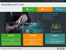 Tablet Screenshot of magusworldwide.com